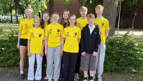 SV Concordia-Schwimmer im Kurztrainingslager